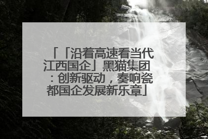 「沿着高速看当代江西国企」黑猫集团：创新驱动，奏响瓷都国企发展新乐章