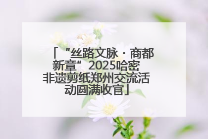 “丝路文脉・商都新章”2025哈密非遗剪纸郑州交流活动圆满收官