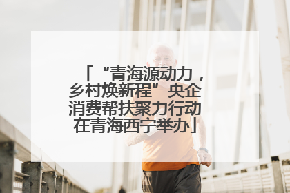 “青海源动力，乡村焕新程”央企消费帮扶聚力行动在青海西宁举办
