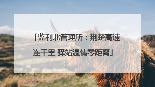 监利北管理所：荆楚高速连千里 驿站温情零距离