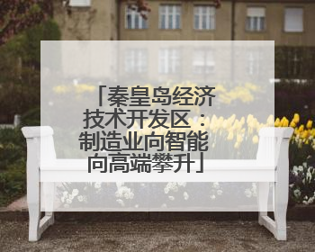 秦皇岛经济技术开发区：制造业向智能向高端攀升