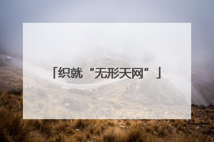 织就“无形天网”