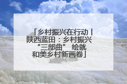 乡村振兴在行动丨陕西蓝田：乡村振兴 “三部曲” 绘就和美乡村新画卷