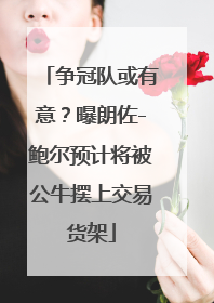 争冠队或有意？曝朗佐-鲍尔预计将被公牛摆上交易货架