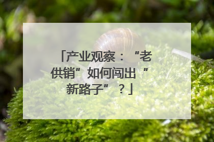 产业观察：“老供销”如何闯出“新路子”？