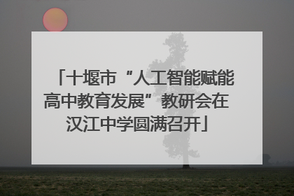 十堰市“人工智能赋能高中教育发展”教研会在汉江中学圆满召开