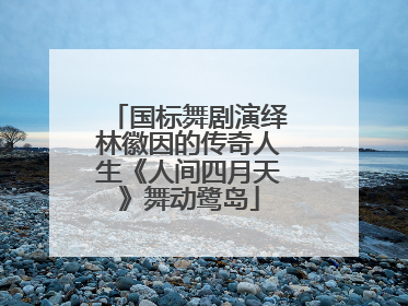 国标舞剧演绎林徽因的传奇人生《人间四月天》舞动鹭岛