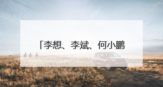 李想、李斌、何小鹏齐祝小米YU7大卖