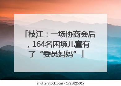 枝江：一场协商会后，164名困境儿童有了“委员妈妈”