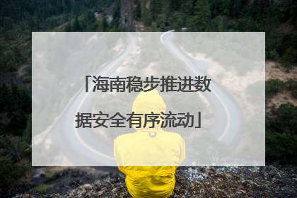 海南稳步推进数据安全有序流动