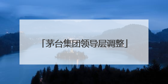 茅台集团领导层调整