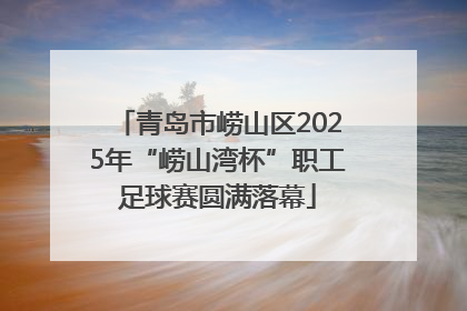 青岛市崂山区2025年“崂山湾杯”职工足球赛圆满落幕