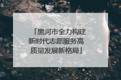 黑河市全力构建新时代志愿服务高质量发展新格局